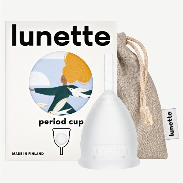 Menstruationstasse Lunette Klar Gr.1
