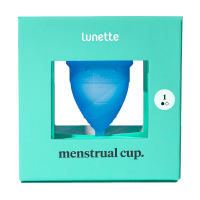 Menstruationstasse Lunette Blau Gr.1
