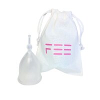 Menstruationstasse FEE SPORT Gr.1 transparent
