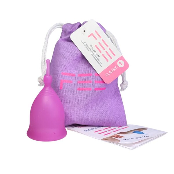 Menstruationstasse FEE CLASSIC Gr.1 violett