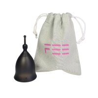 Menstruationstasse FEE CLASSIC Gr.1 schwarz